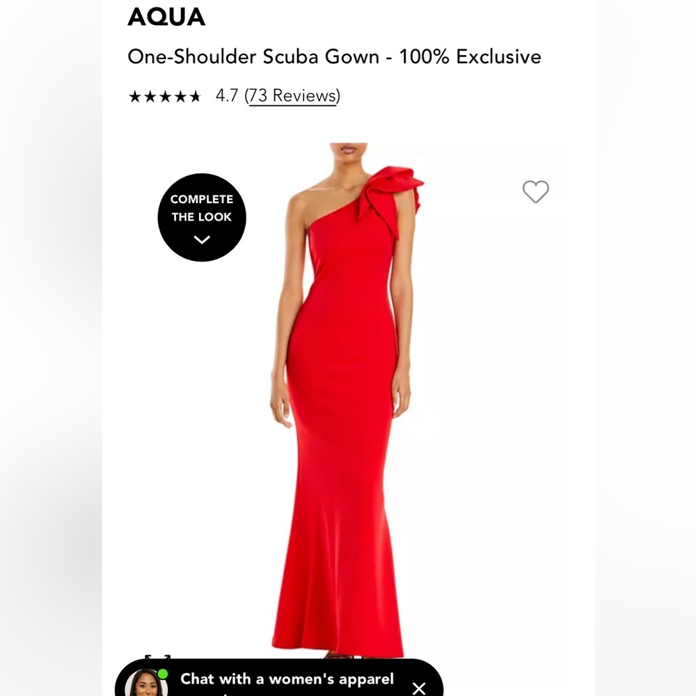 Aqua Red Scuba Dress- Size 12